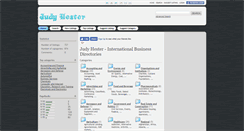 Desktop Screenshot of judyhester.com